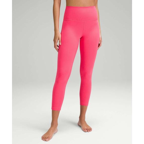 Lululemon Align High-Rise Pant 25” Nulu Size 6 Lip Gloss - Picture 6 of 7